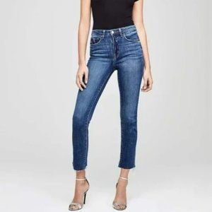 L'AGENCE Blue Straight Leg Jeans
